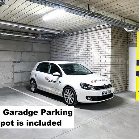 Cohost I Oldtown 60M2 Apt W-Garage Parking, Balcony & Self Check-In VNO Exteriör bild