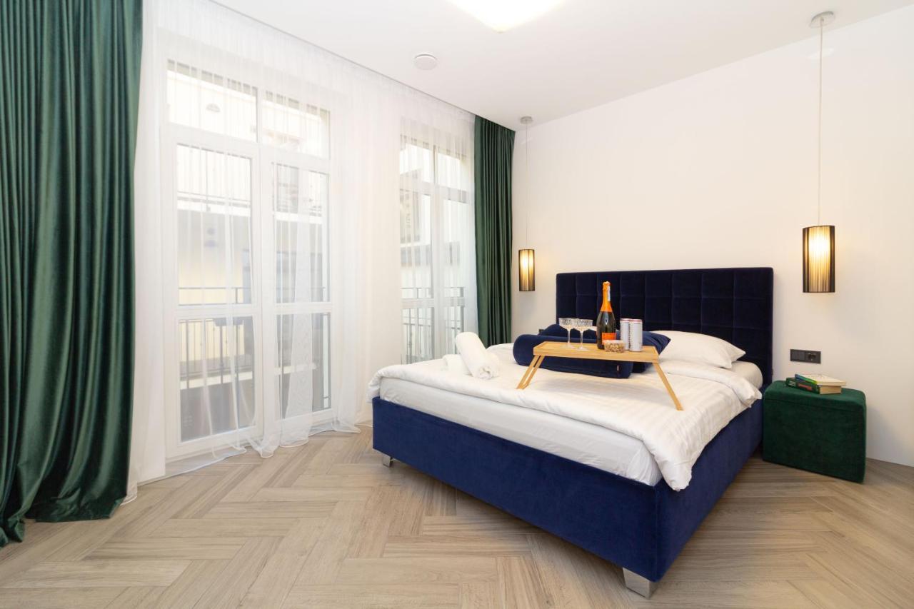 Cohost I Oldtown 60M2 Apt W-Garage Parking, Balcony & Self Check-In VNO Exteriör bild